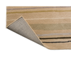 Brink & Campman Decor Shift Bohemian Rug Mineral Sand with a cotton and latex backing