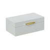 Small Decorative Box Ivory picture on the white background