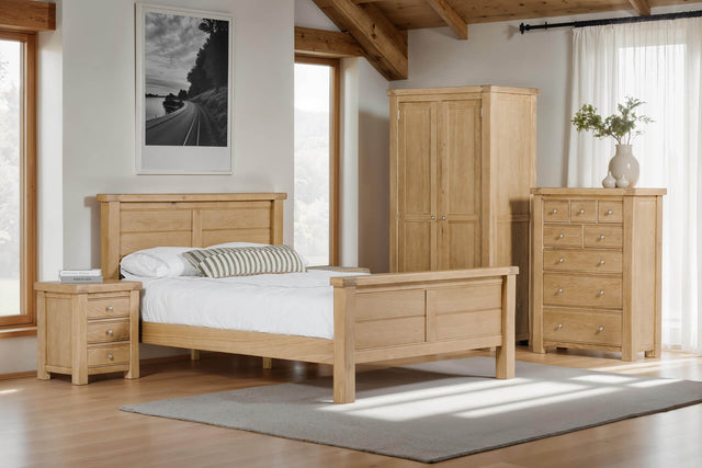 Delaney 2 Door Wardrobe Oak