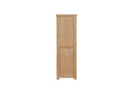 Delaney 2 Door Wardrobe Oak side view picture