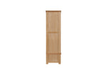 Delaney 3 Door Wardrobe Oak side view picture