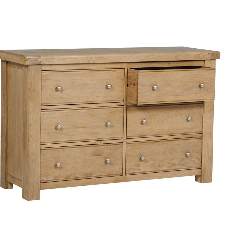 Delaney 6 Drawer Dressing Chest Oak