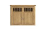 Delaney Larder Hutch Oak front view picture