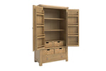Delaney Larder Cabinet Oak