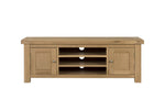 Elegant tv stand for tv - Delaney TV Unit oak
