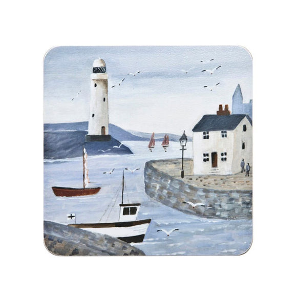 Coastal theme Denby Lighthouse coasters