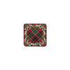 Festive coasters Denby Noel Tartan Set Of 6
