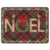 Elegant Denby Noel Tartan Set Of 6 Placemats
