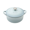 Denby Pavilion Cast Iron 26 cm Casserole close view on white backing
