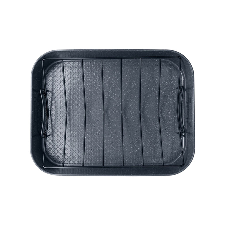 Denby Quantanium Finish Roasting Tray With Rack