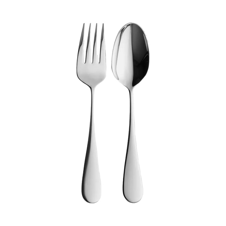 Denby Serving Fork And Spoon Set