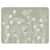 Denby Wild Flowers Sage Green Set of 6 Placemats Picture on White Background