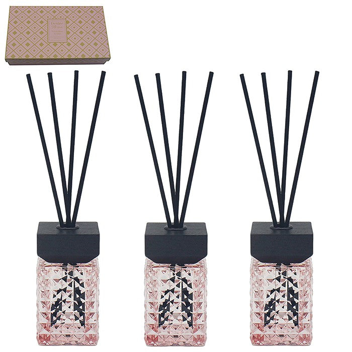 Desire Square Diffuser Set of 3 Oud - Oud & Bergamot Home Fragrances