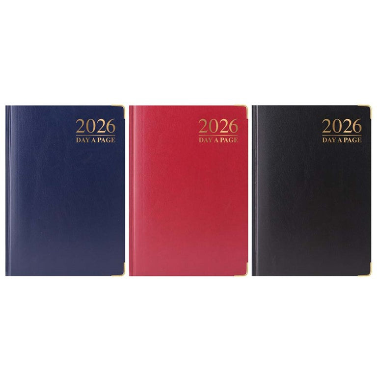 Diary A5 DAP Padded Casebound Gilt 7 Days – Modern Diaries Collection