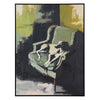 Dog Resting in Armchair Canvas 120 x 90 cm