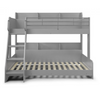 Efficient bunk bed for growing families.