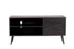 Practical Doolin TV Unit 1.2 m Black for a clutter-free living space.
