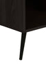 Doolin TV Unit 1 m Black, a minimalistic addition to your living room.
