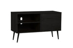 Elegant Doolin TV Unit 1 m Black, perfect for entertainment setups.
