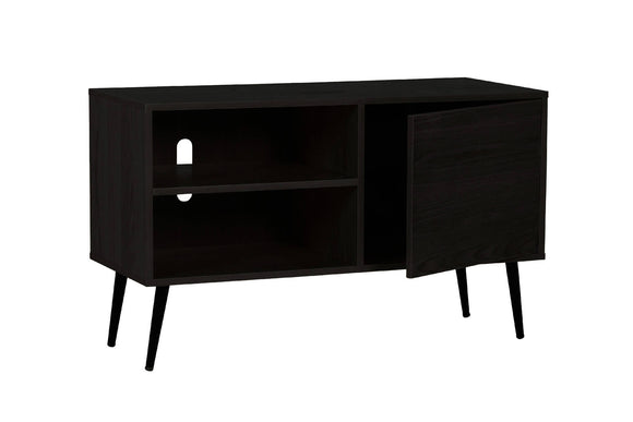 Doolin TV Unit 1 m Black, modern design for your living room.
