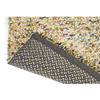 Brink & Campman Dots Shaggy Rug Confetti with a cotton and jute backing