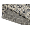 Brink & Campman Dots Shaggy Rug Frost with a cotton and jute backing