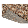 Brink & Campman Dots Shaggy Rug Natural with a cotton and jute backing