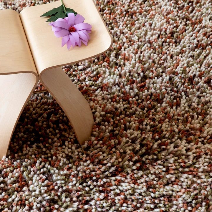Brink & Campman Dots Shaggy Rug Pumpkin