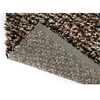 Brink & Campman Dots Shaggy Rug Soil with a cotton and jute backing