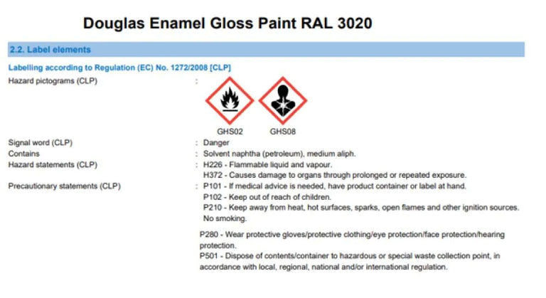Douglas Enamel Gloss Paint 250 ml