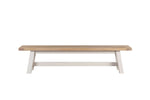 Doune Dining Bench front view picture without cushion