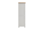 Doune Full Length Larder Cabinet Taupe side view picture