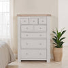 Doune Tall Chest 8 Drawer life style picture