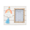Petit Cheri Photo Frame "Dream Big Little Boy" 4" x 6" Front close view on a white backing