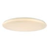 Duena Flush White Frosted Acrylic LED picture with turned on light