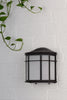 Dulbecco Outdoor Wall Light Black ferfect for using outdoors