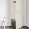 Dulux Satinwood Brilliant White life style photo of painted doors