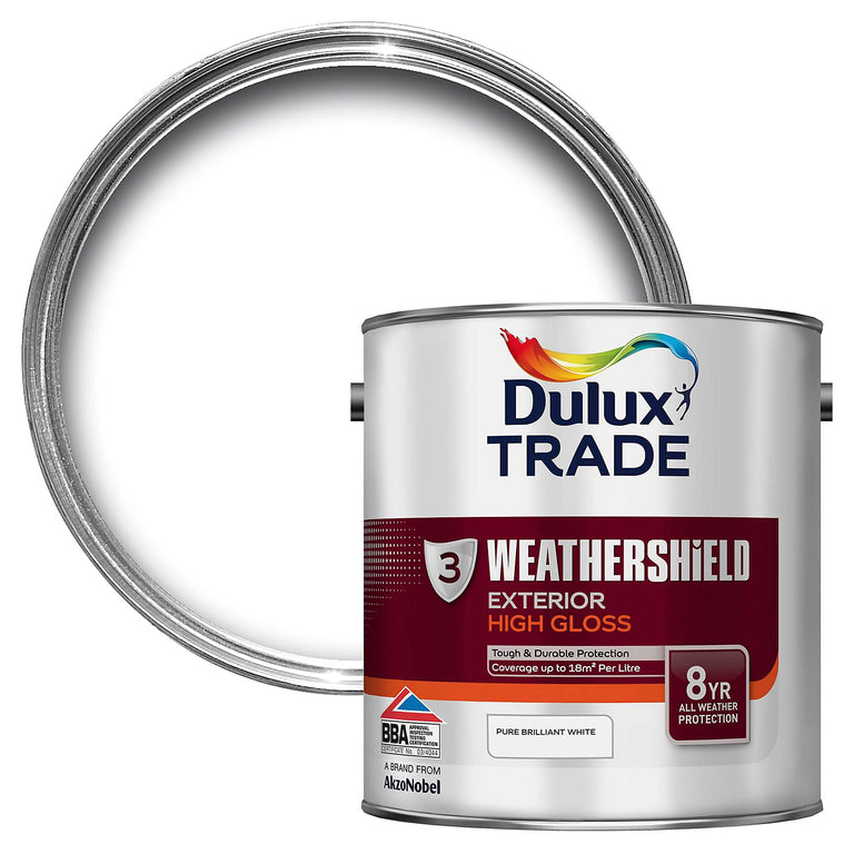 Dulux Trade Weathershield Gloss Brilliant White