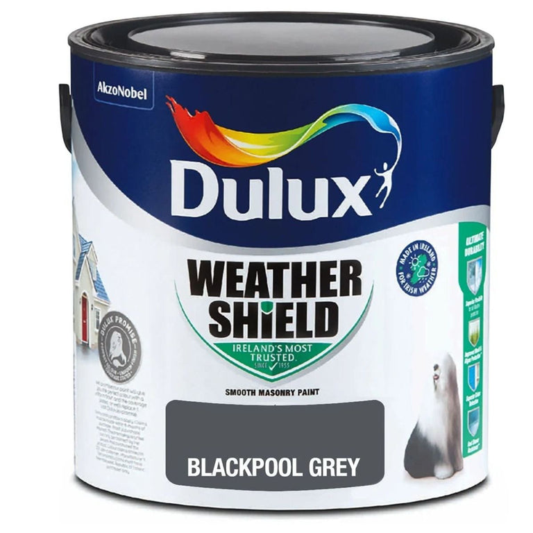 Dulux Weathershield Blackpool Grey