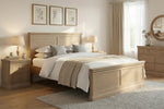 Dursey 5ft King Size Bed in Natural