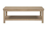 Dursey Coffee Table in Natural shown from an angle (4)