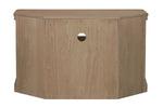 Dursey Corner TV Unit in Natural shown from the side (5)