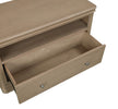 Dursey Corner TV Unit in Natural shown from the side (7)