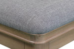 Dursey natural dressing table stool shown from the side (6)