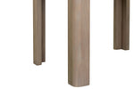 Dursey natural dressing table stool shown from the side (7)