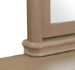 Dursey natural vanity mirror shown from the side (7)