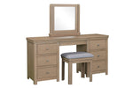 Dursey natural vanity mirror shown from the side (10)