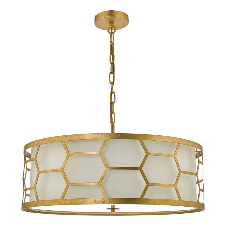 Epstein 4LT Pendant Gold Ivory