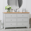 Make a Stylish Statement with These Functional Grey Drawers.