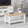 Contemporary small coffee table for any decor.